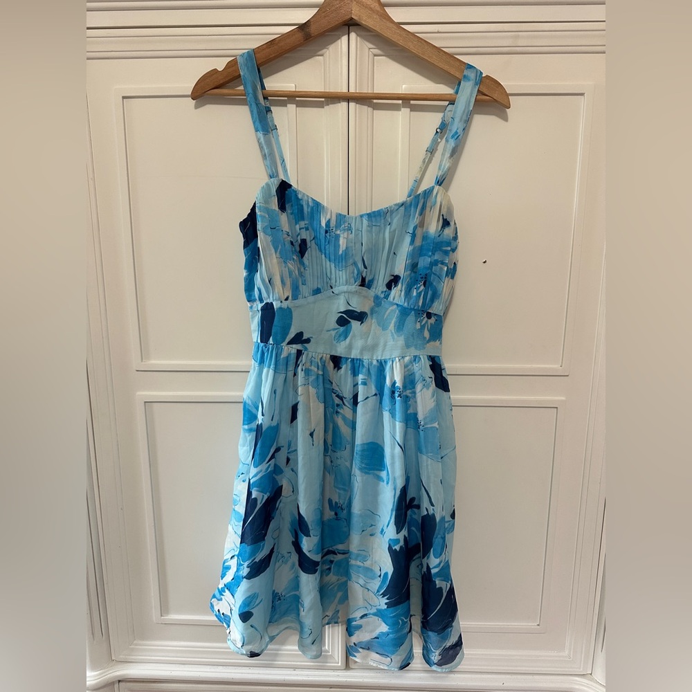 Abercrombie Blue Floral Dress